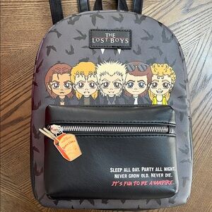 Graphic The Lost Boys Backpack – Gray/Black